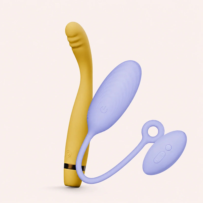 LushSync Duo — Premium App-Controlled & Wireless Personal Wellness Set for Couples